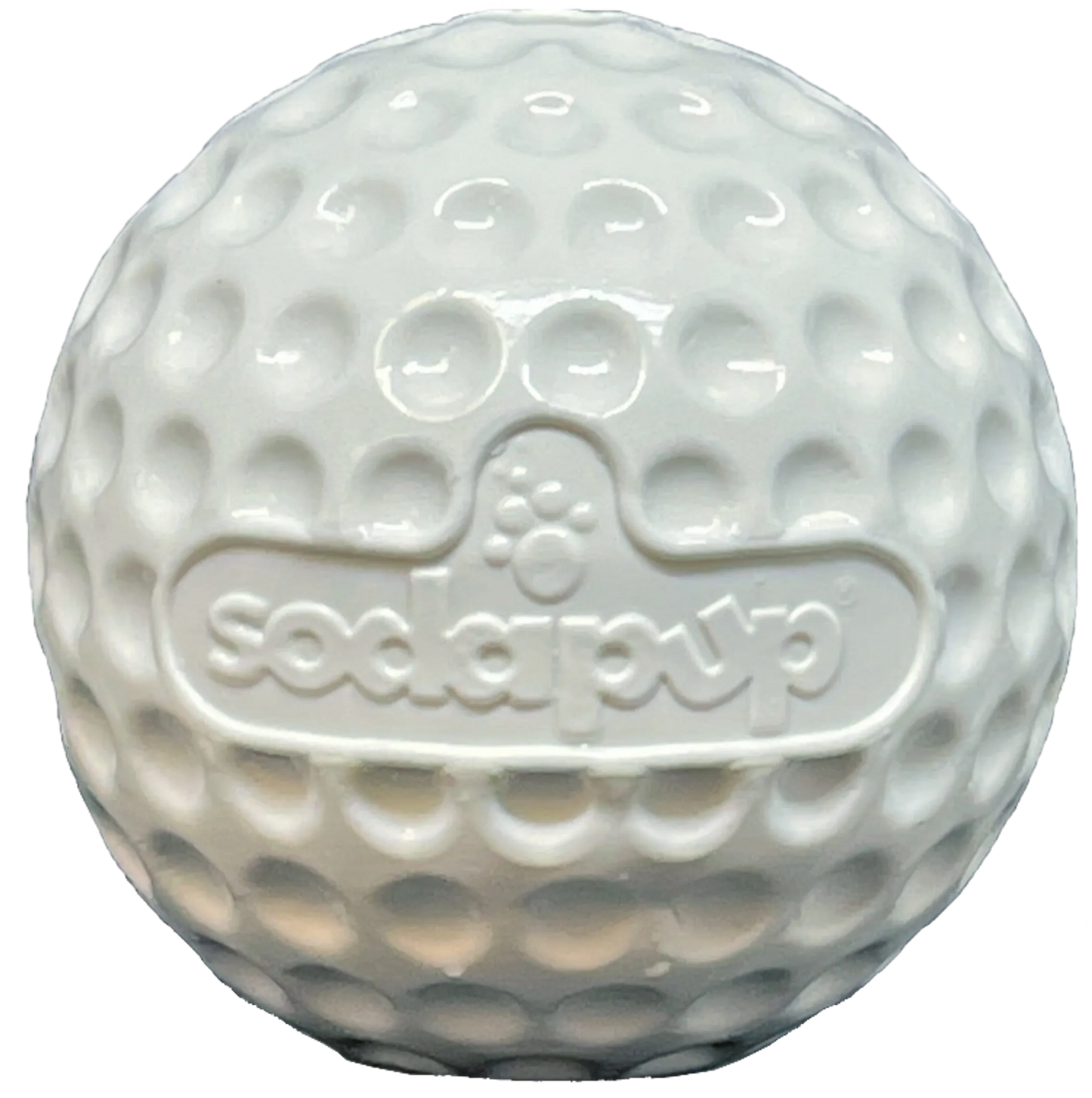 Golf Ball PUP-X Rubber eDispenser Treat Dispenser & Enrichment Toy